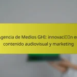 Agencia de Medios GHI: innovación en contenido audiovisual y marketing