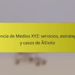 Agencia de Medios XYZ: servicios, estrategias y casos de éxito