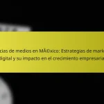Agencias de medios en México: Estrategias de marketing digital y su impacto en el crecimiento empresarial