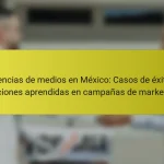 Agencias de medios en México: Casos de éxito y lecciones aprendidas en campañas de marketing