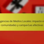 Agencias de Medios Locales: impacto en comunidades y campañas efectivas