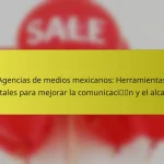 Agencias de medios mexicanos: Herramientas digitales para mejorar la comunicación y el alcance
