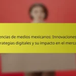 Agencias de medios mexicanos: Innovaciones en estrategias digitales y su impacto en el mercado