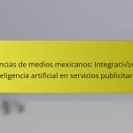 Agencias de medios mexicanos: Integración de inteligencia artificial en servicios publicitarios