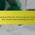 Marketing de influencers: Cómo las agencias mexicanas están transformando la estrategia de marca